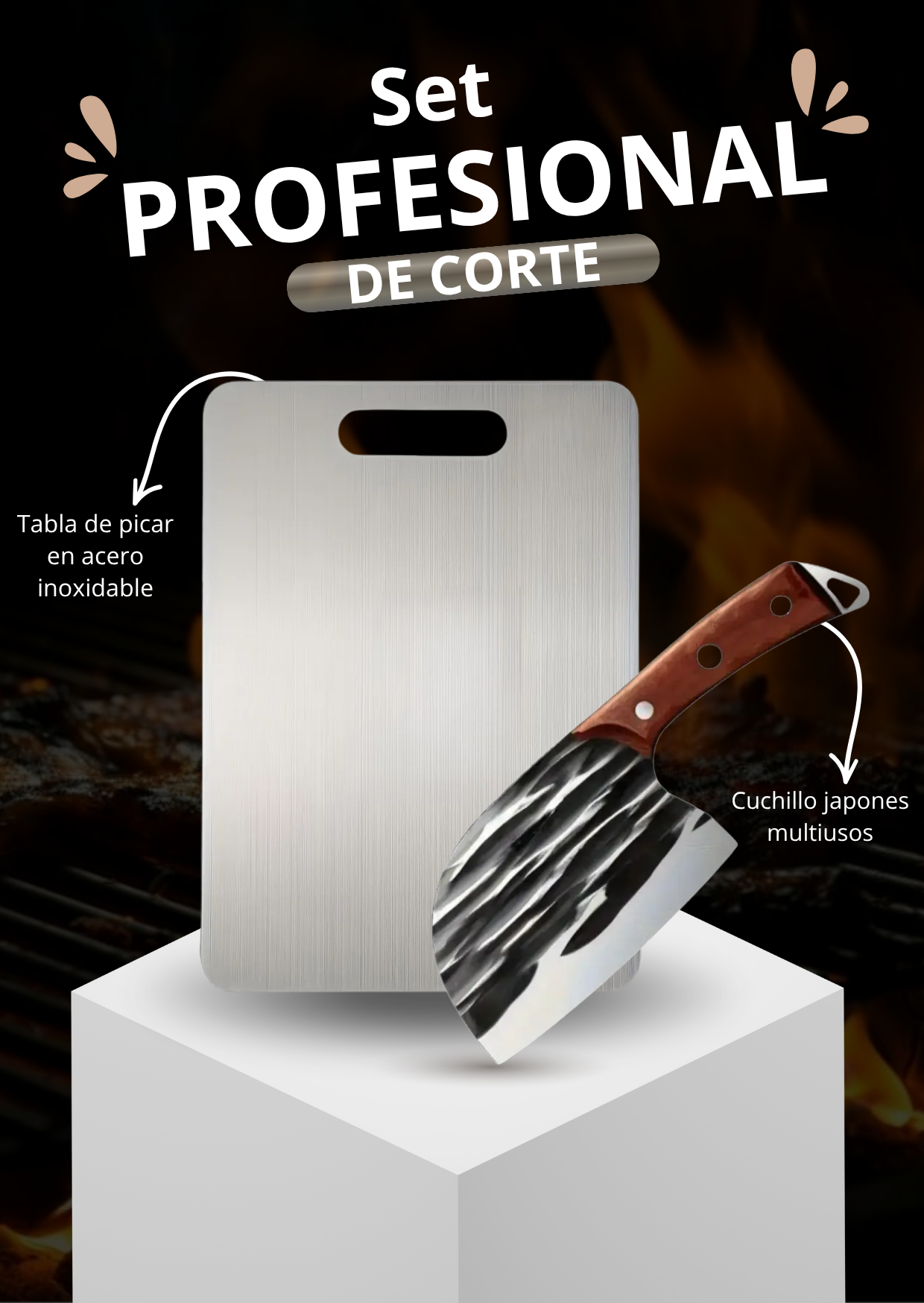 COMBO TABLA + CUCHILLO